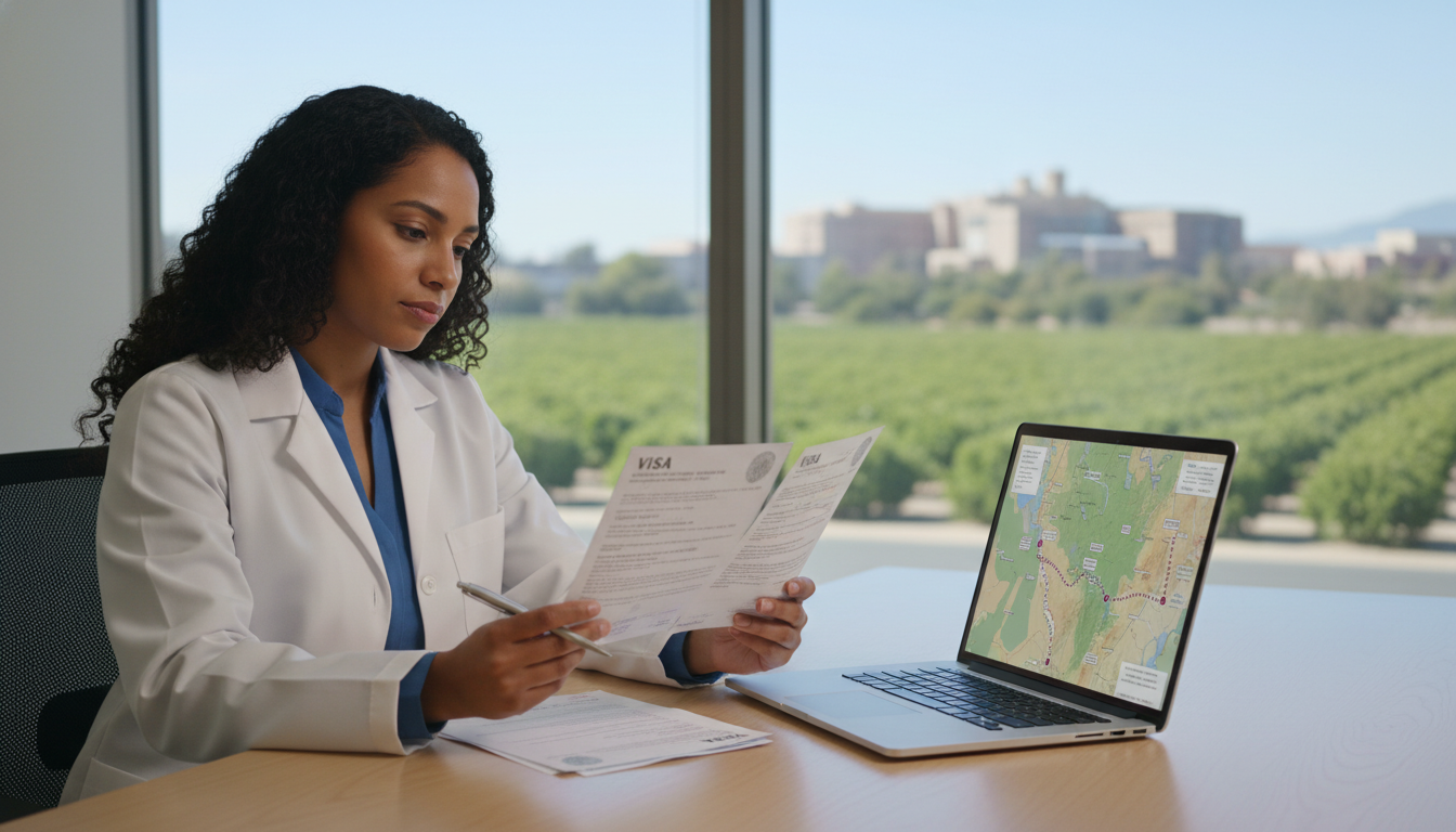 Navigating Visa Options for Central Valley Residency Programs in CA