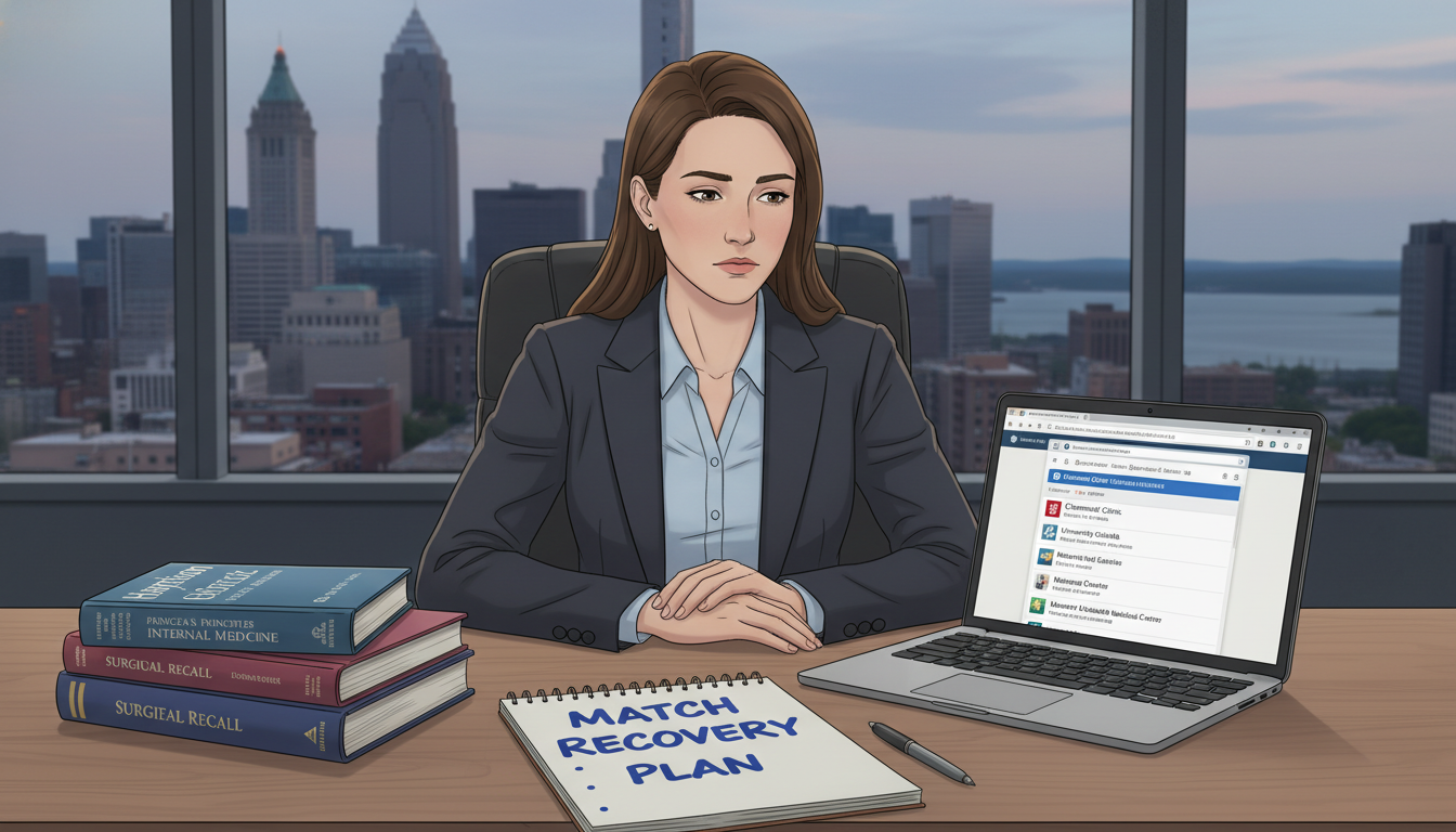 Failed Match Recovery Guide for Cleveland Residency Programs