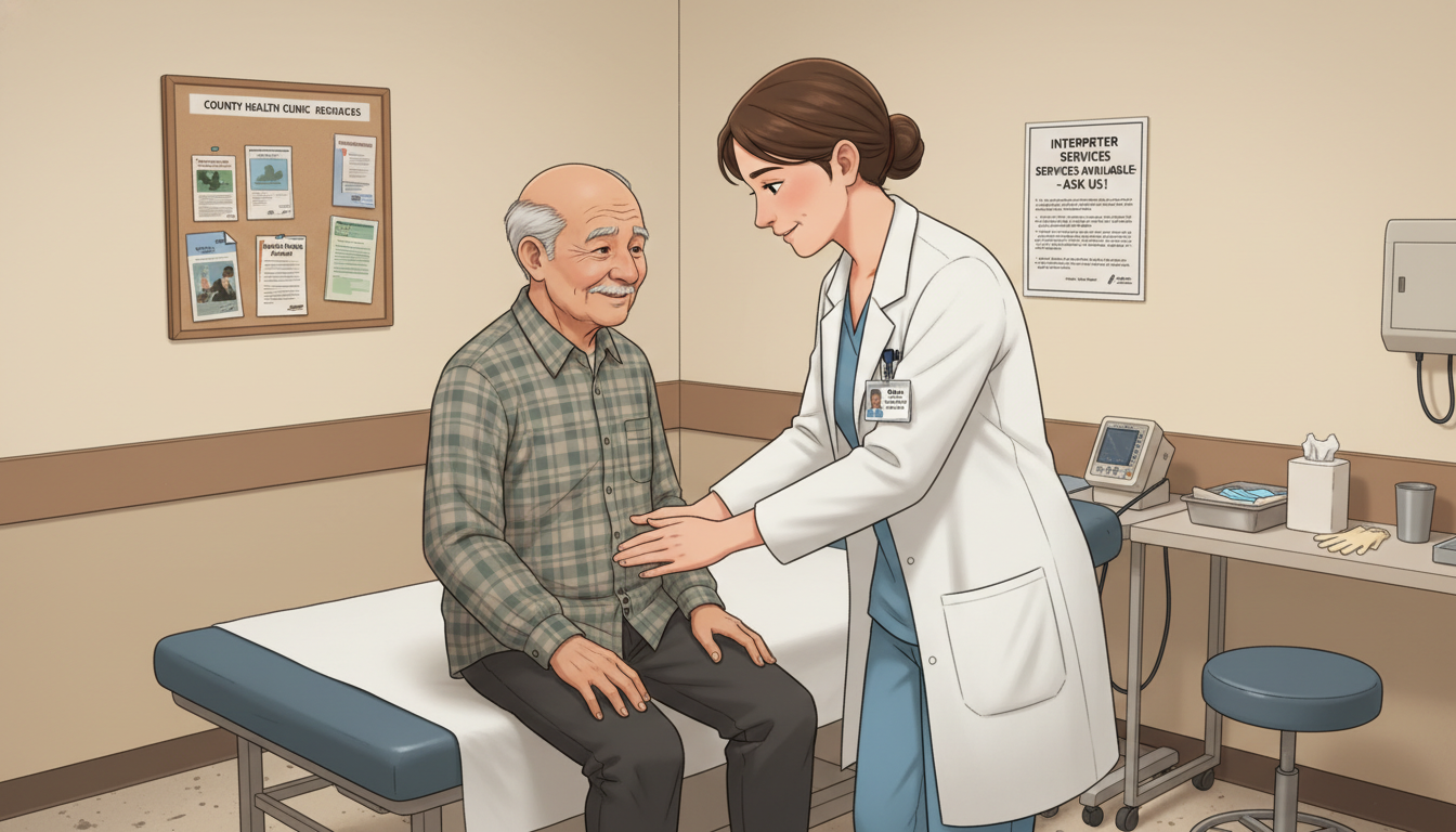 Resident physician caring for underserved patient in county hospital Resident physician caring for underserved patient in county hospital - county hospital residency for Failed Match Recovery fo
