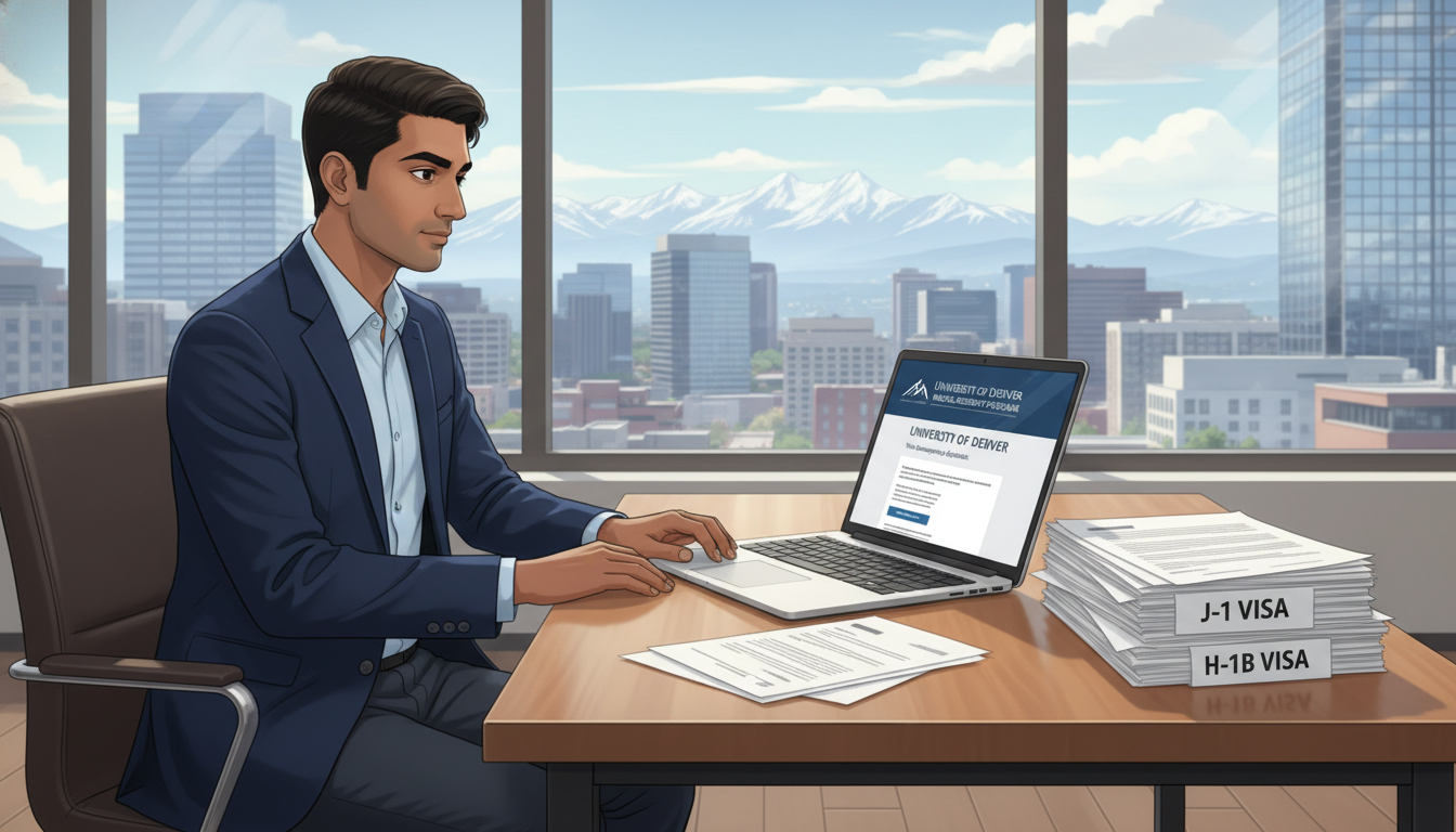 International medical graduate comparing J-1 and H-1B visa options in Denver International medical graduate comparing J-1 and H-1B visa options in Denver - Denver residency programs for Visa Navigation