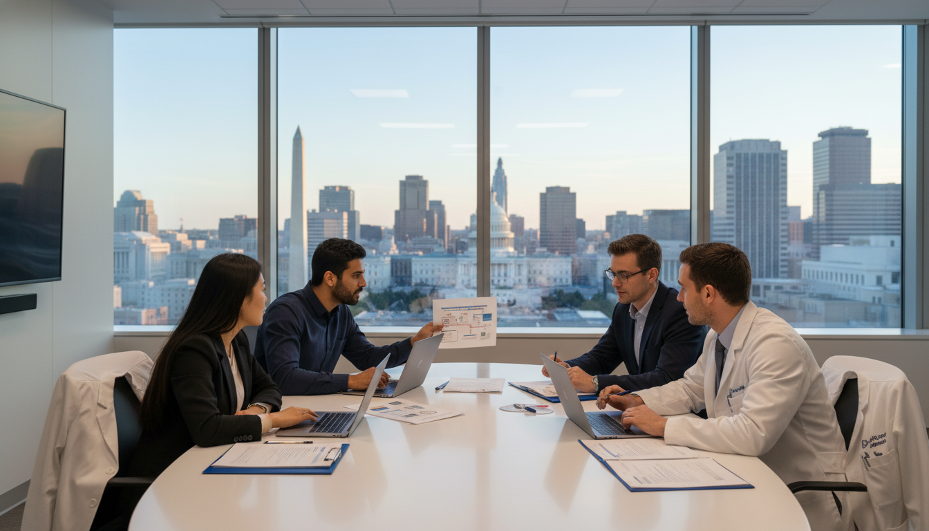 International medical residents reviewing visa sponsorship options International medical residents reviewing visa sponsorship options - DC residency programs for H-1B Sponsorship Programs for