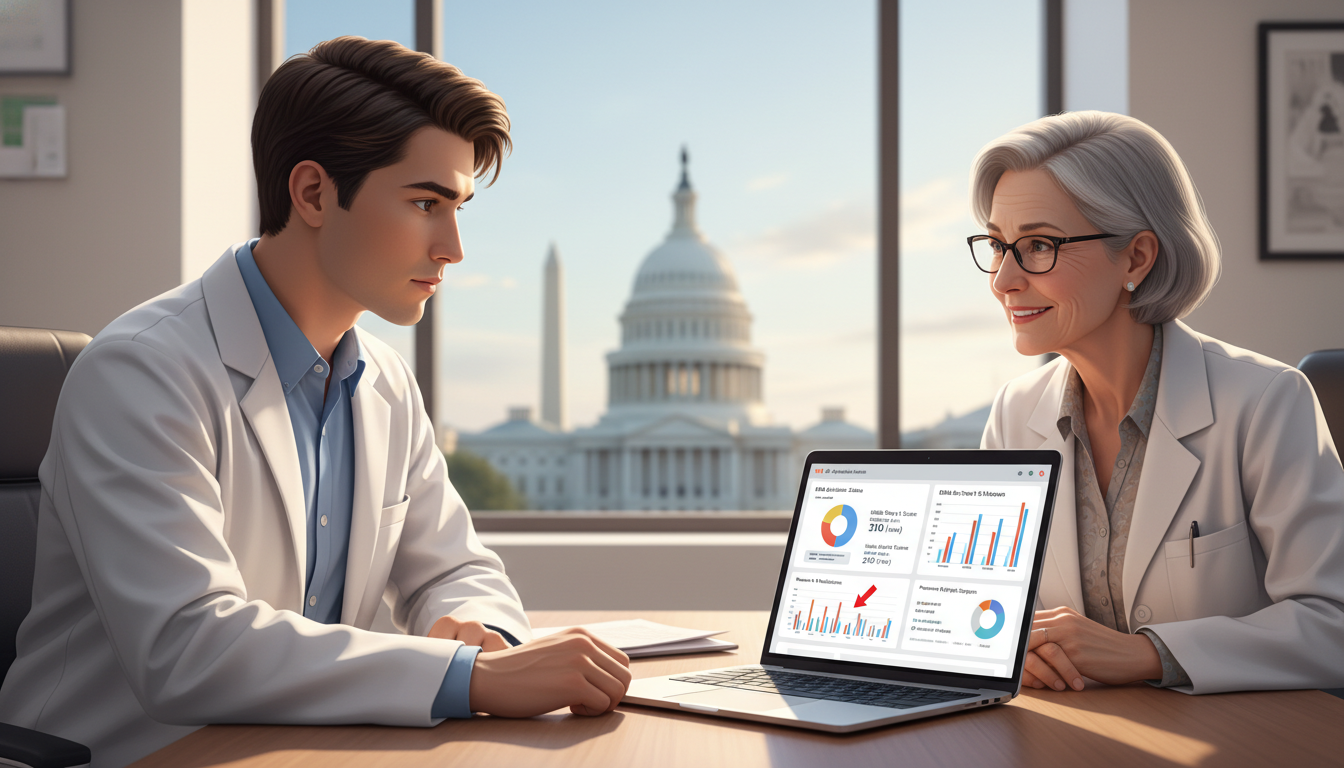 Medical student meeting with advisor to plan residency strategy in Washington DC - DC residency programs for Low Step Score S