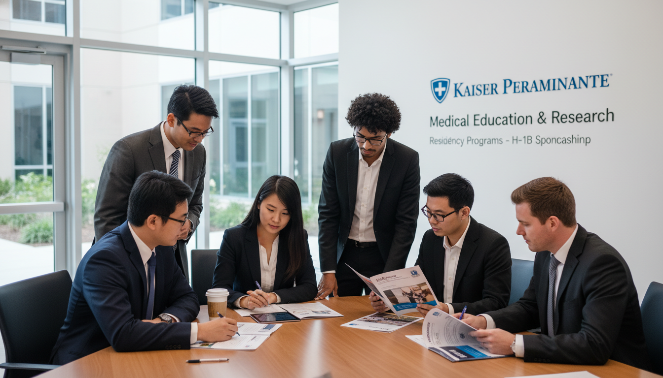 Navigating H-1B Sponsorship for Kaiser Permanente Residency Programs