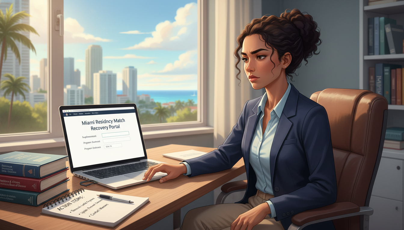 Unmatched medical graduate reflecting and planning next steps Unmatched medical graduate reflecting and planning next steps - Miami residency programs for Failed Match Recovery for Reside