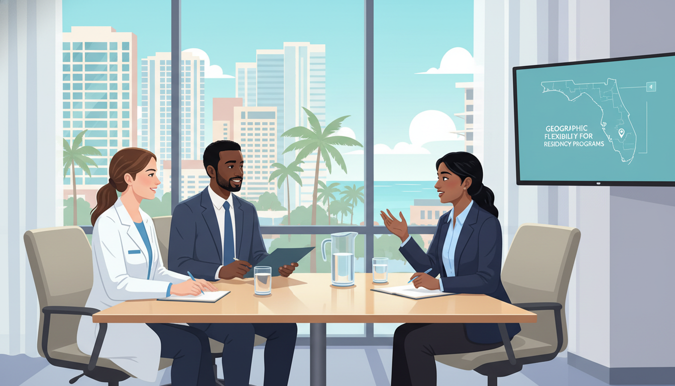 Residency interview at a Miami hospital - Miami residency programs for Geographic Flexibility for Residency Programs in Miami