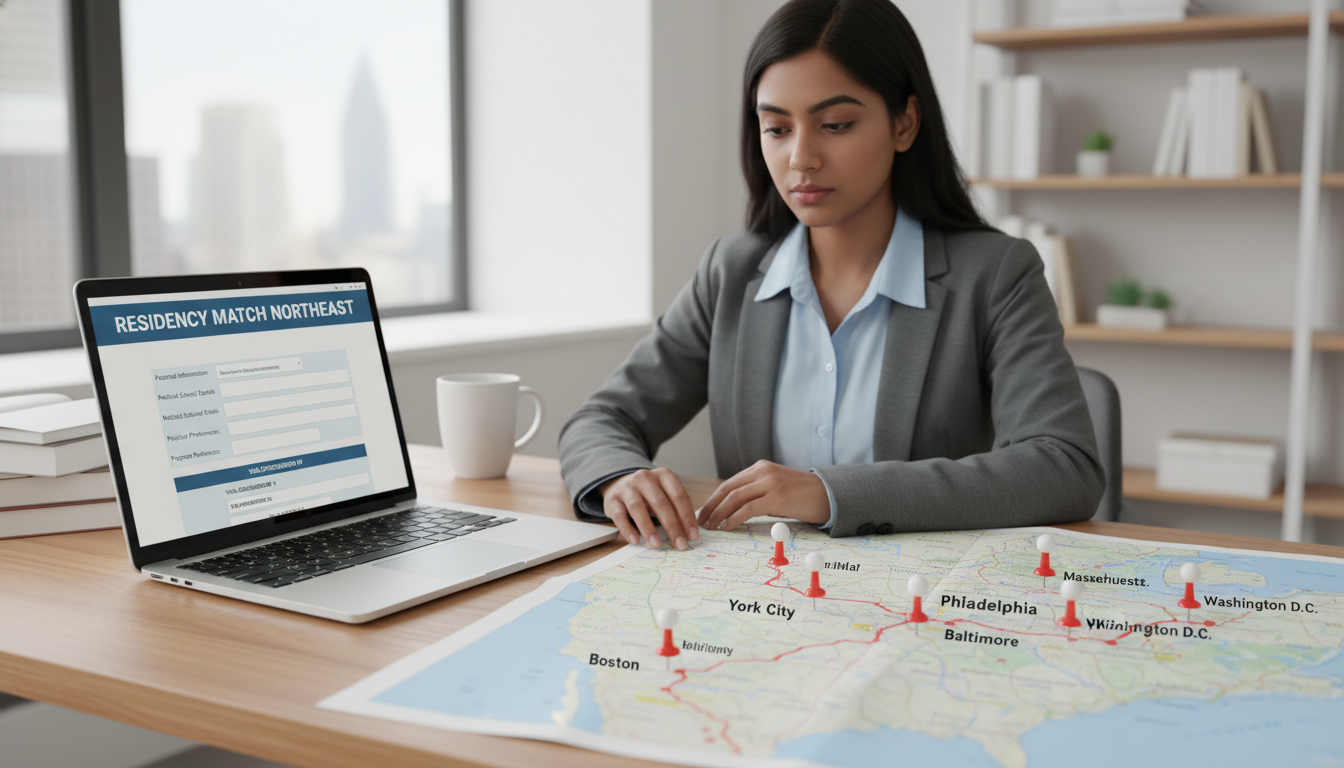 Map planning Northeast Corridor residency applications Map planning Northeast Corridor residency applications - northeast residency programs for H-1B Sponsorship Programs for Resid