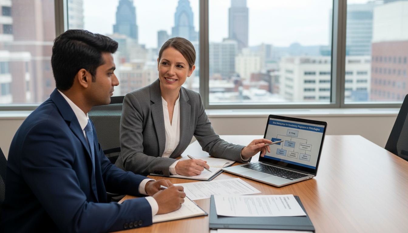 International medical graduate meeting with a GME office about visa sponsorship International medical graduate meeting with a GME office about visa sponsorship - Philadelphia residency for Visa Navigation