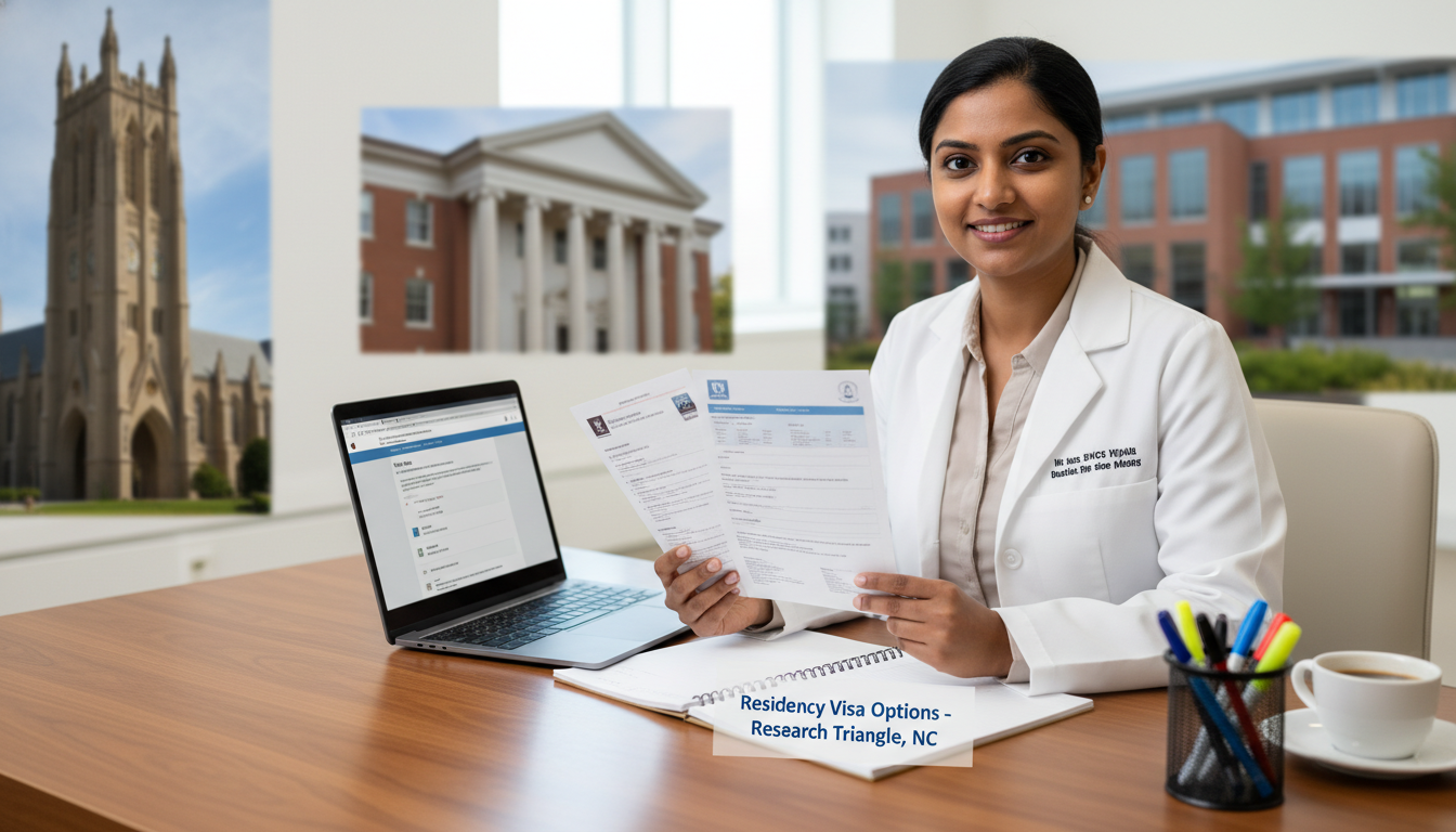 Navigating Residency Visa Options in North Carolina's Research Triangle