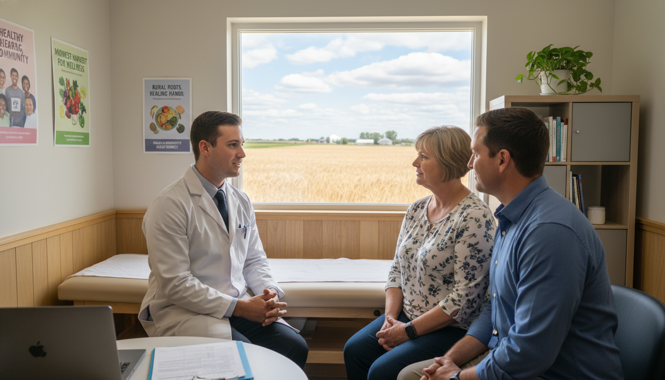 Resident physician engaging with rural Midwest community Resident physician engaging with rural Midwest community - rural Midwest residency for Failed Match Recovery for Residency Pr