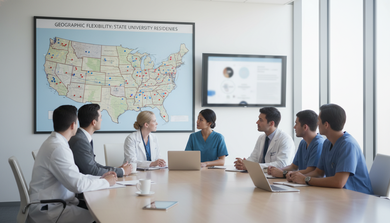 Mastering Geographic Flexibility in State University Residency Programs