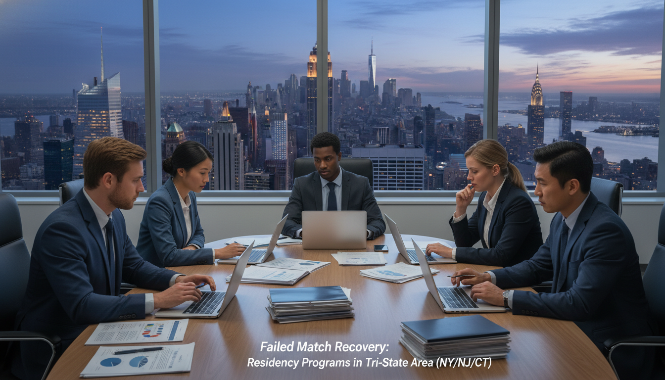 Failed Match Recovery: A Comprehensive Guide for Tri-State Residency Applicants