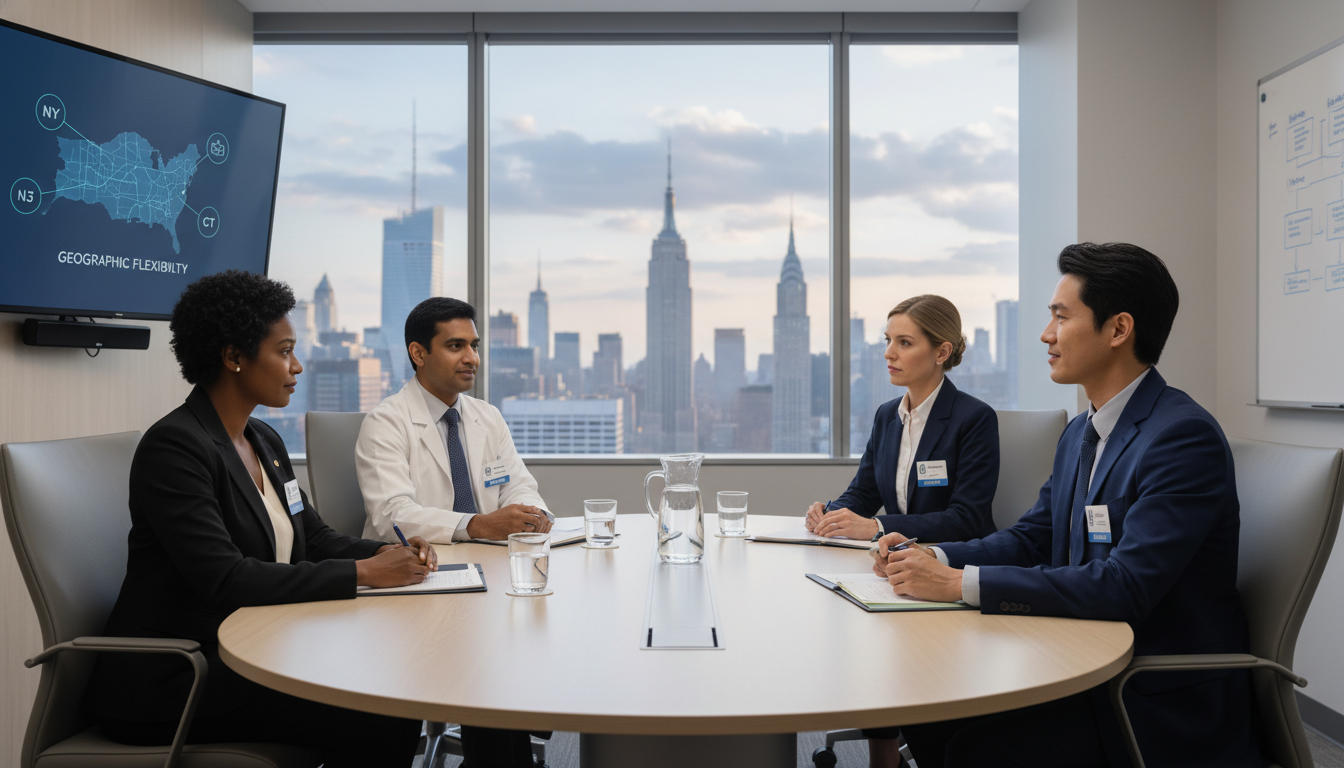 Residency interview in a New York hospital Residency interview in a New York hospital - tri-state residency for Geographic Flexibility for Residency Programs in Tri-Sta