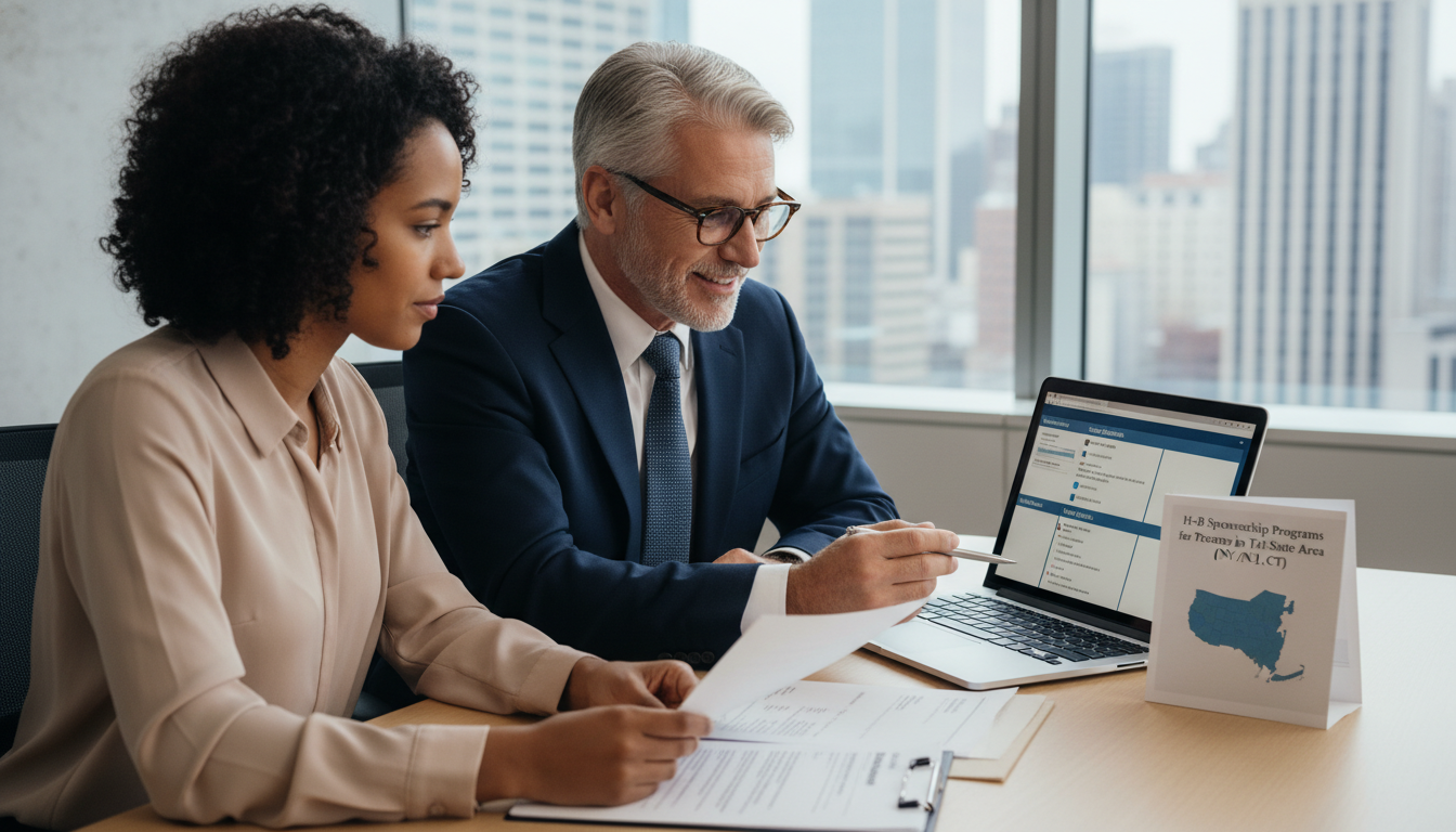 Medical education advisor counseling an IMG on residency visa options Medical education advisor counseling an IMG on residency visa options - tri-state residency for H-1B Sponsorship Programs for