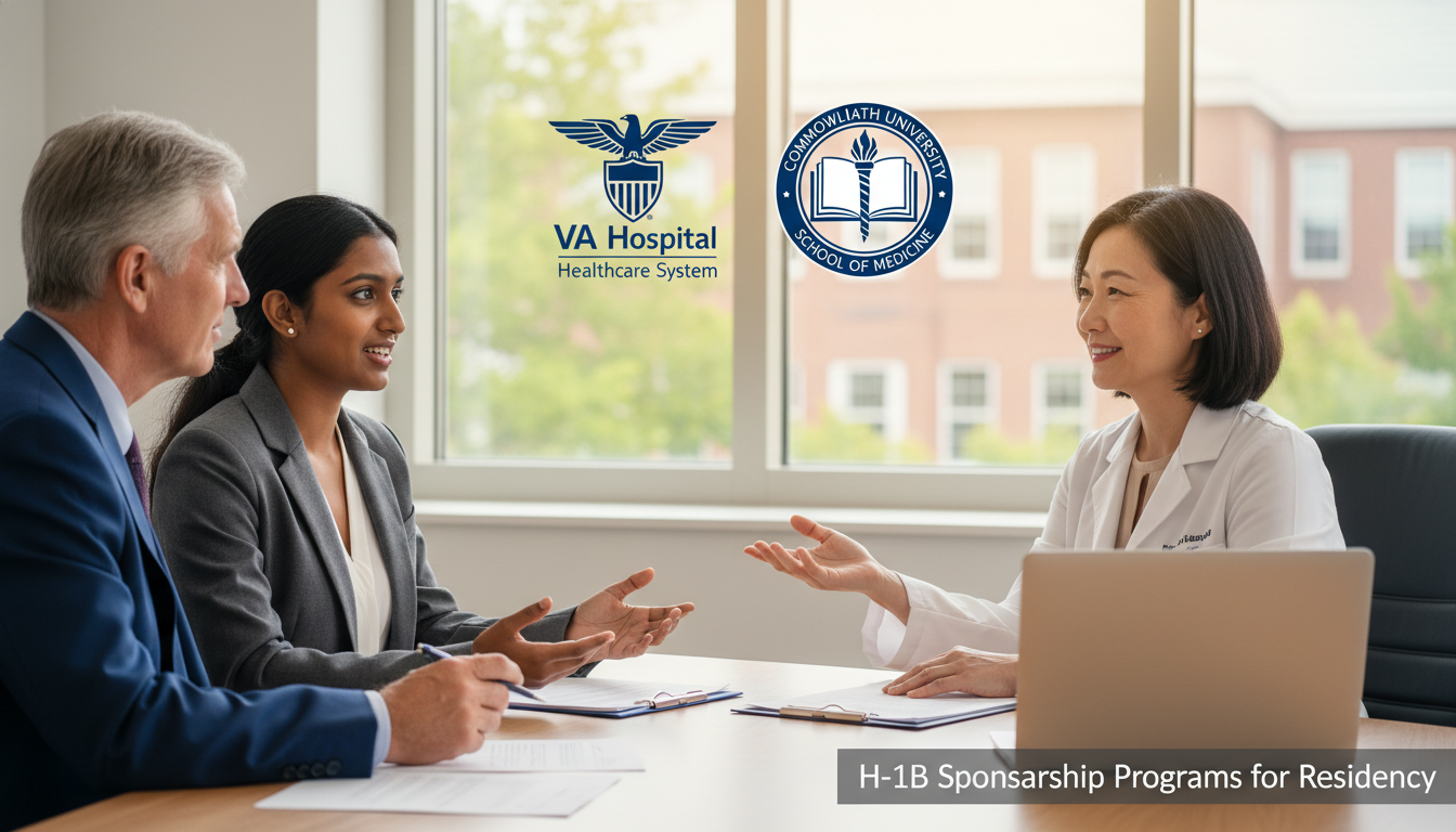 International medical graduate interviewing with faculty in a VA-affiliated academic office International medical graduate interviewing with faculty in a VA-affiliated academic office - VA residency programs for H-1B