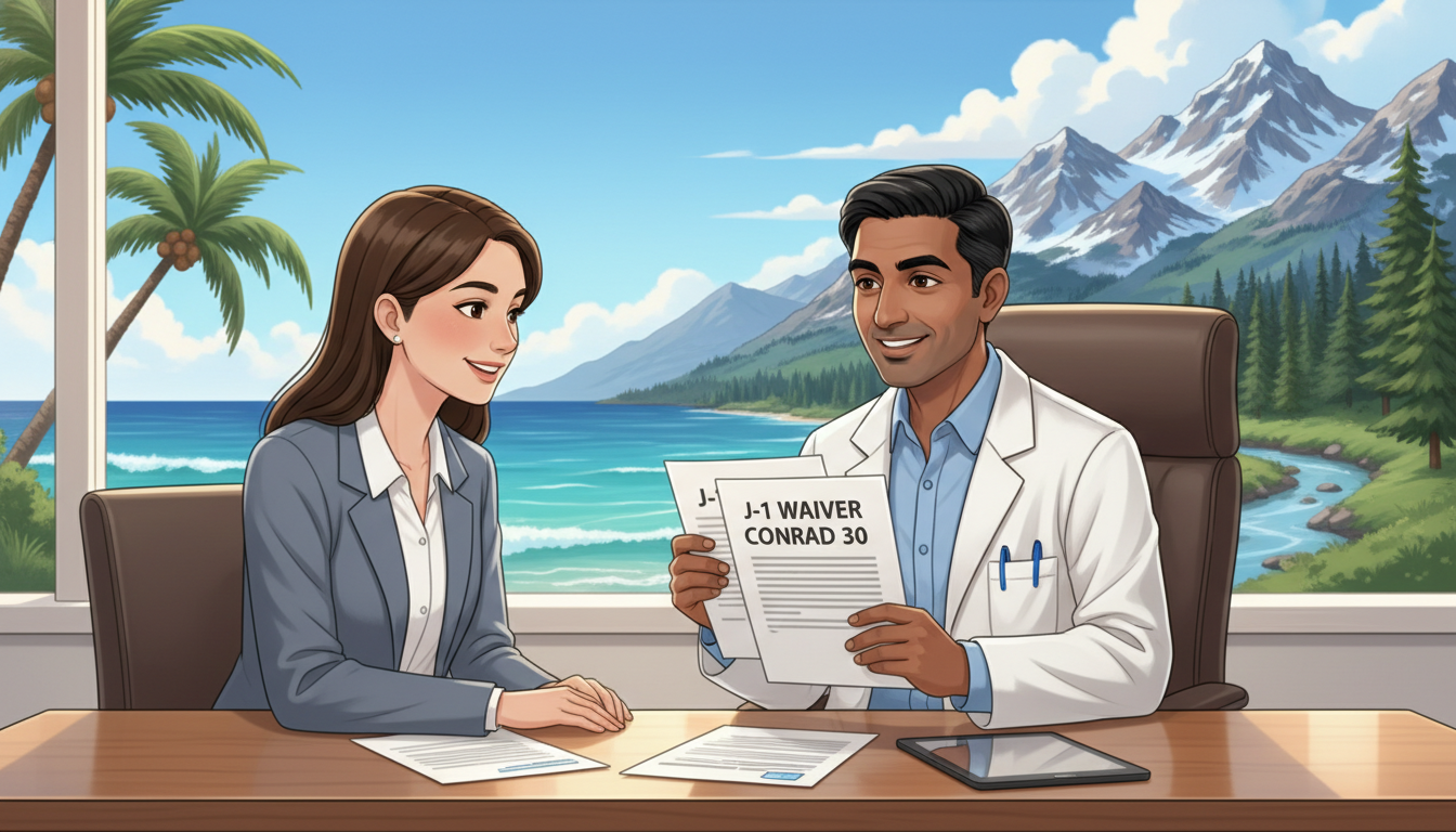 Family medicine doctor counseling patient about J-1 waiver options Family medicine doctor counseling patient about J-1 waiver options - family medicine residency for Family Medicine Programs i