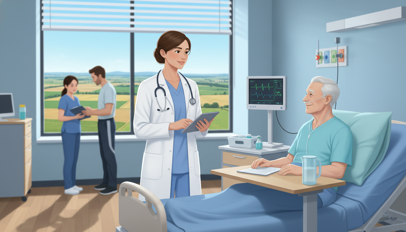 Internal medicine resident working in a small rural Midwest hospital setting - internal medicine residency for Internal Medic