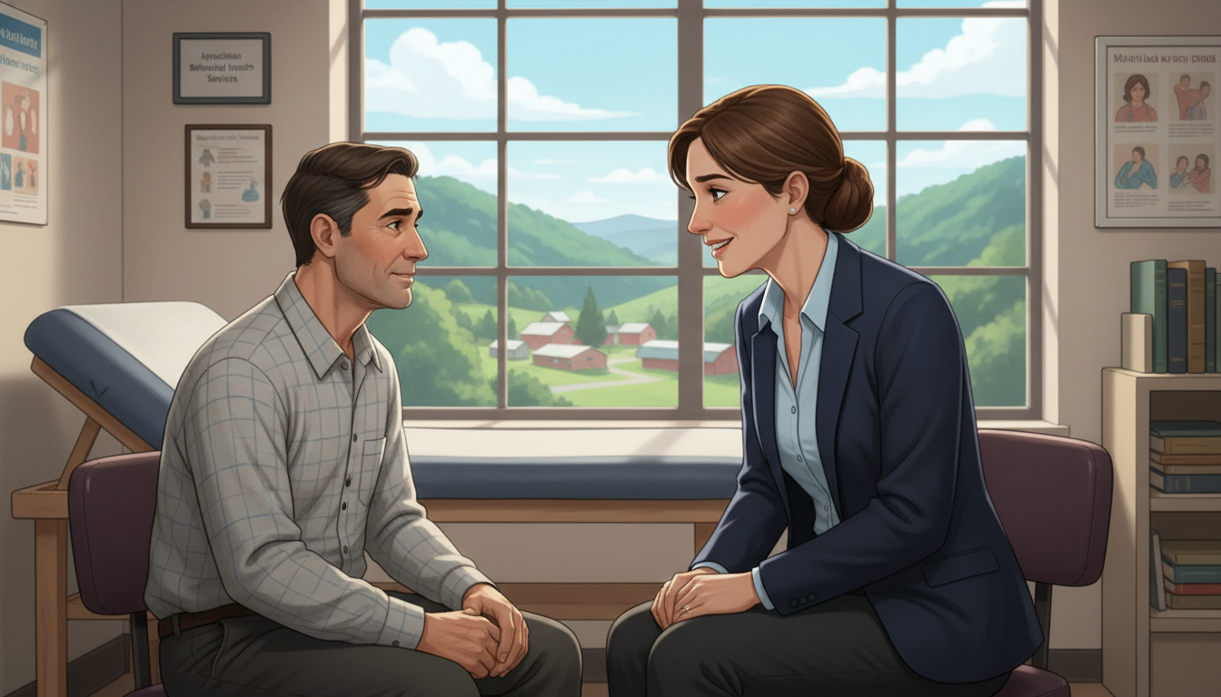 Psychiatrist providing care in a rural Appalachian clinic - psychiatry residency for Psychiatry Programs in Appalachia: J-1 W