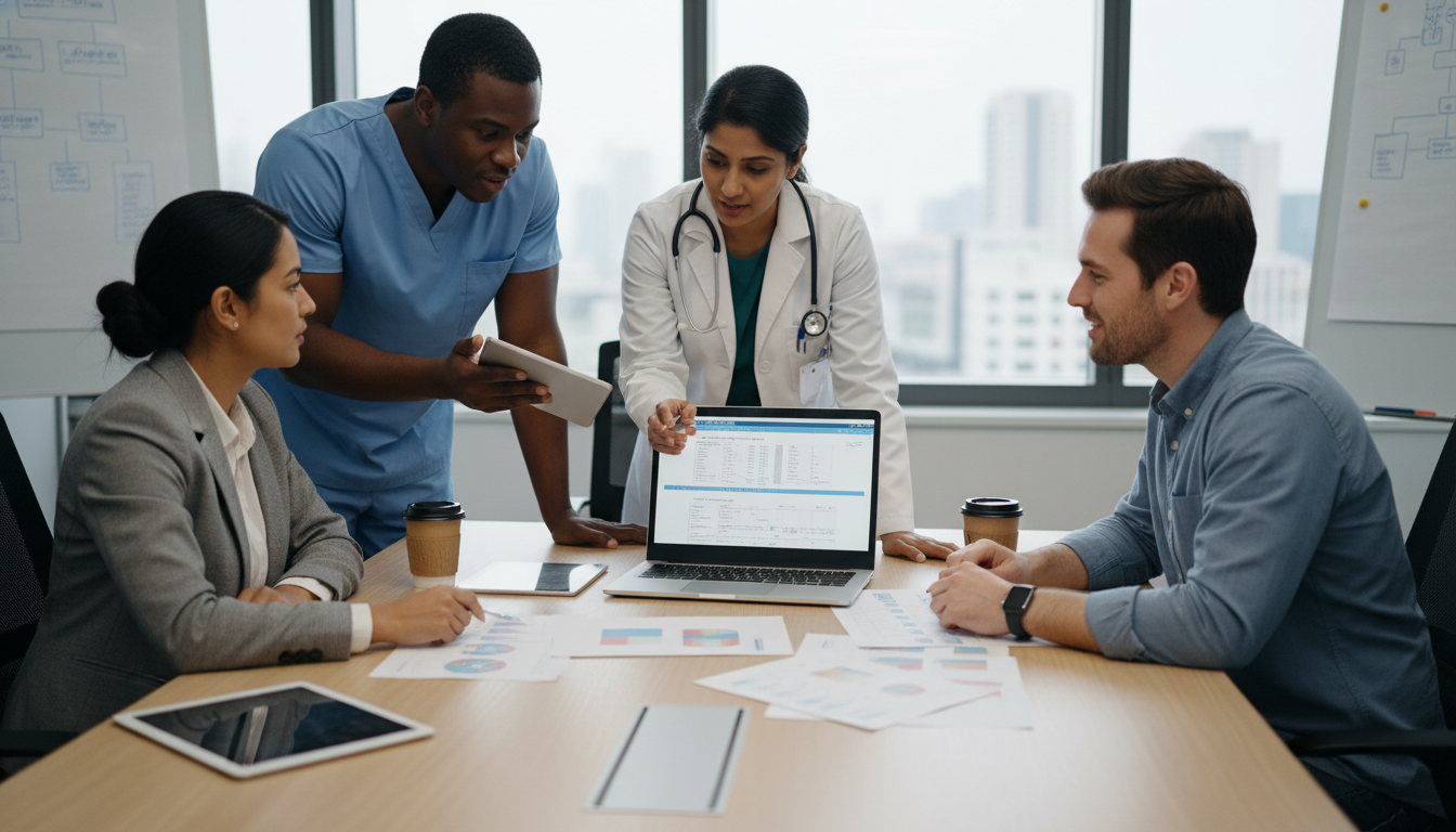 Multidisciplinary addiction medicine team collaborating Multidisciplinary addiction medicine team collaborating - addiction medicine fellowship for Choosing a Medical Specialty in A