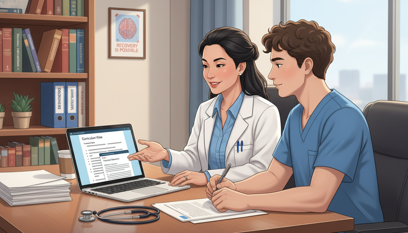 Resident meeting with mentor to review unmatched addiction medicine application Resident meeting with mentor to review unmatched addiction medicine application - addiction medicine fellowship for Failed Ma