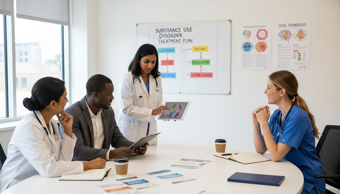 Resident providing addiction medicine care to diverse patient population - addiction medicine fellowship for Letters of Recom