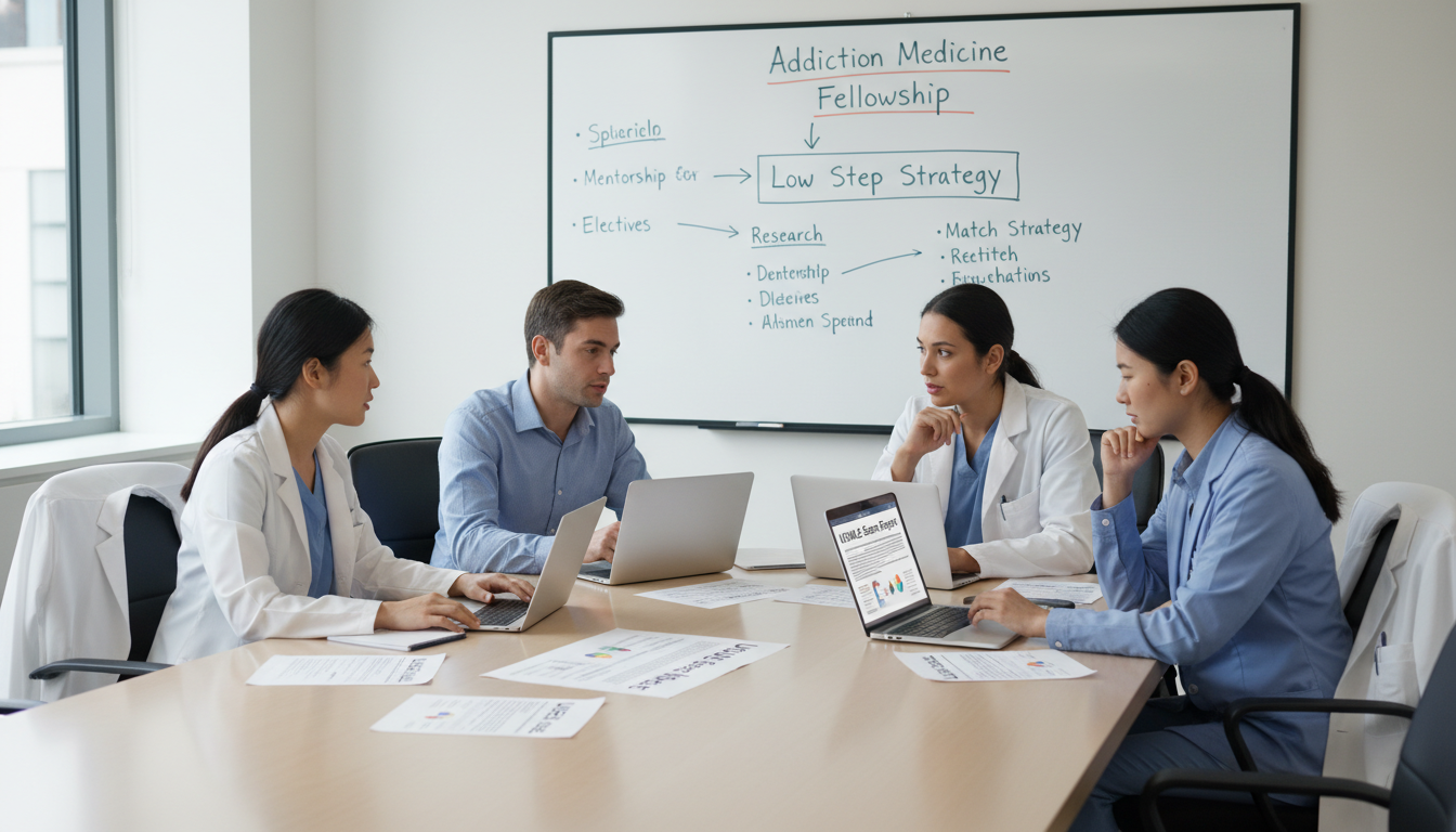 Mastering Addiction Medicine: Strategies for Matching with Low Step Scores