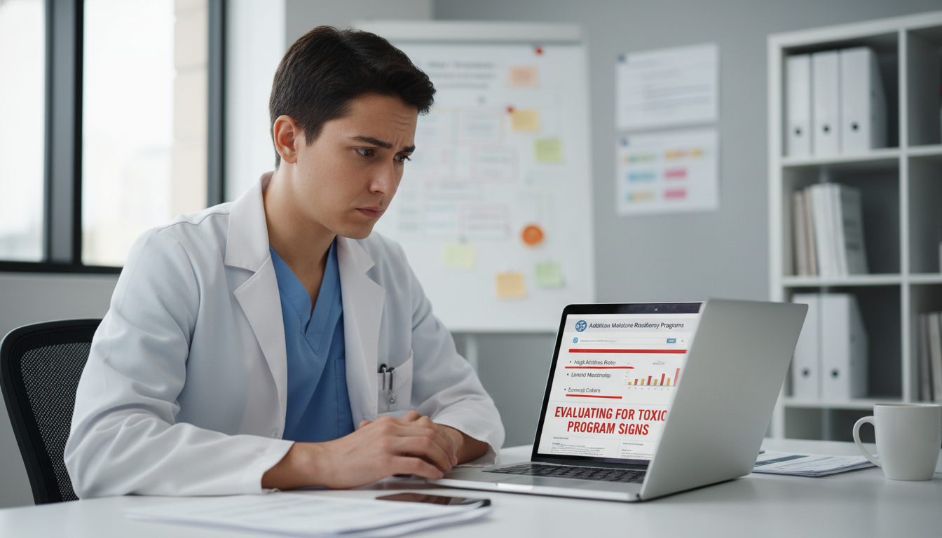 Medical fellow recognizing red flags in addiction medicine program Medical fellow recognizing red flags in addiction medicine program - addiction medicine fellowship for Identifying Malignant