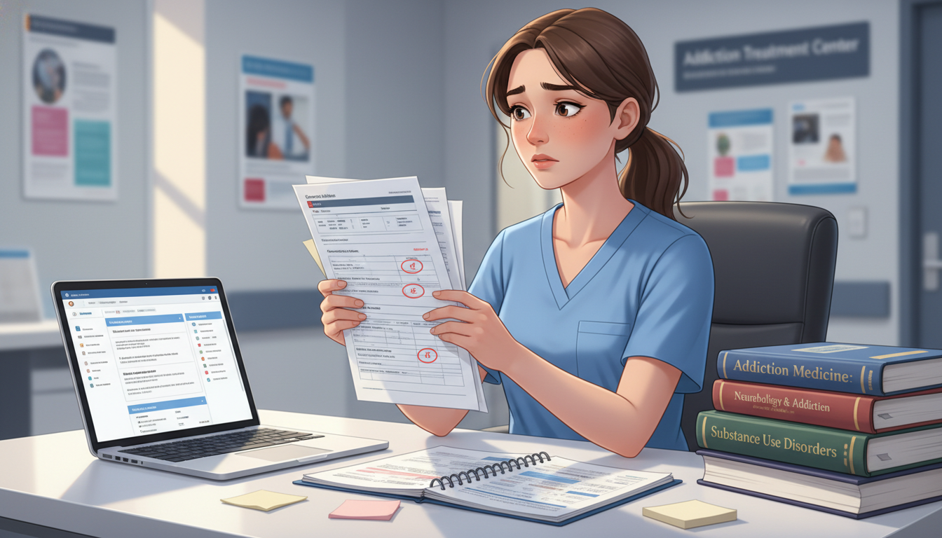 Medical trainee analyzing academic record for red flags Medical trainee analyzing academic record for red flags - addiction medicine fellowship for Addressing Red Flags in Addiction