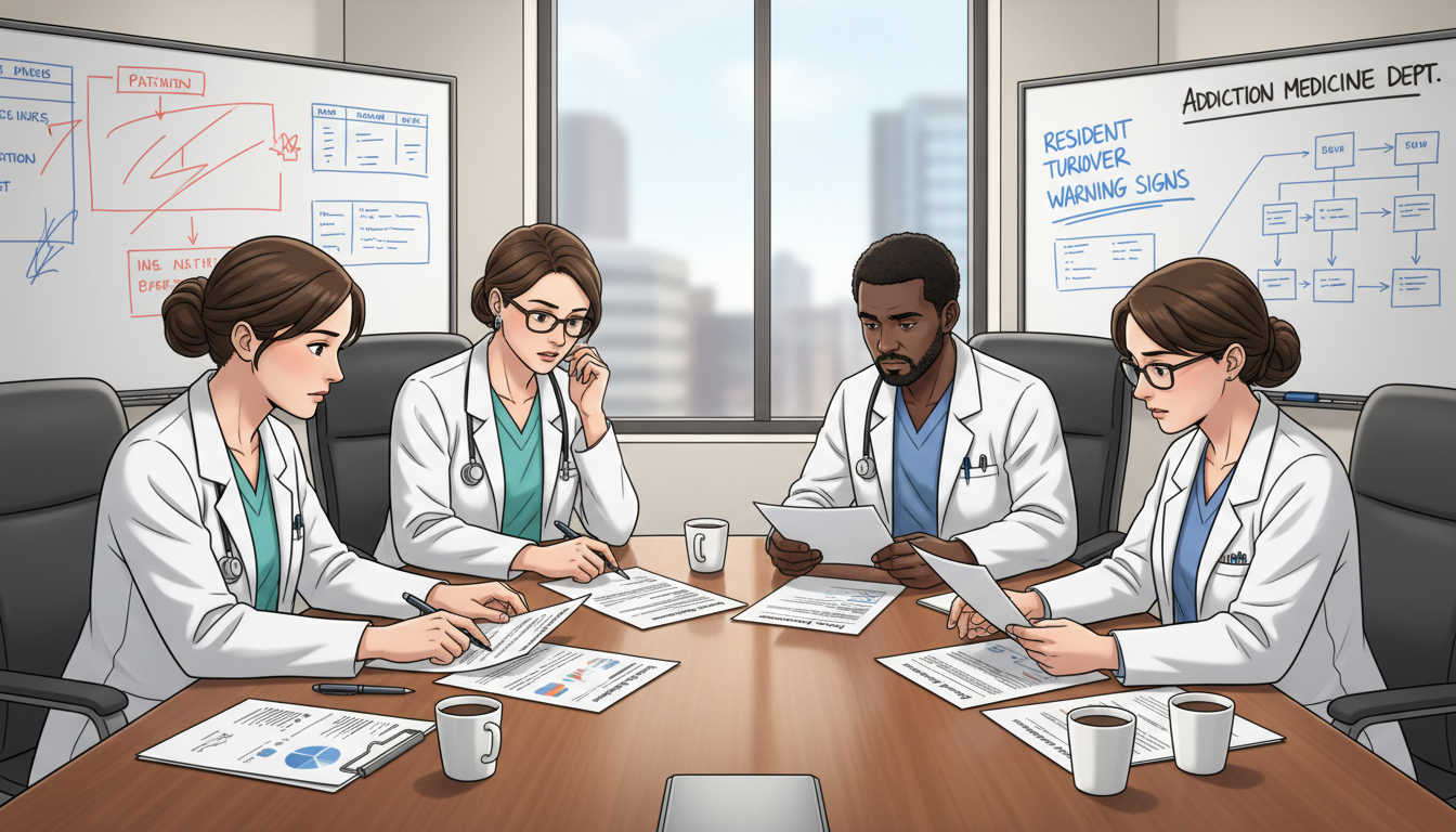 Spotting Resident Turnover Red Flags in Addiction Medicine: A Guide