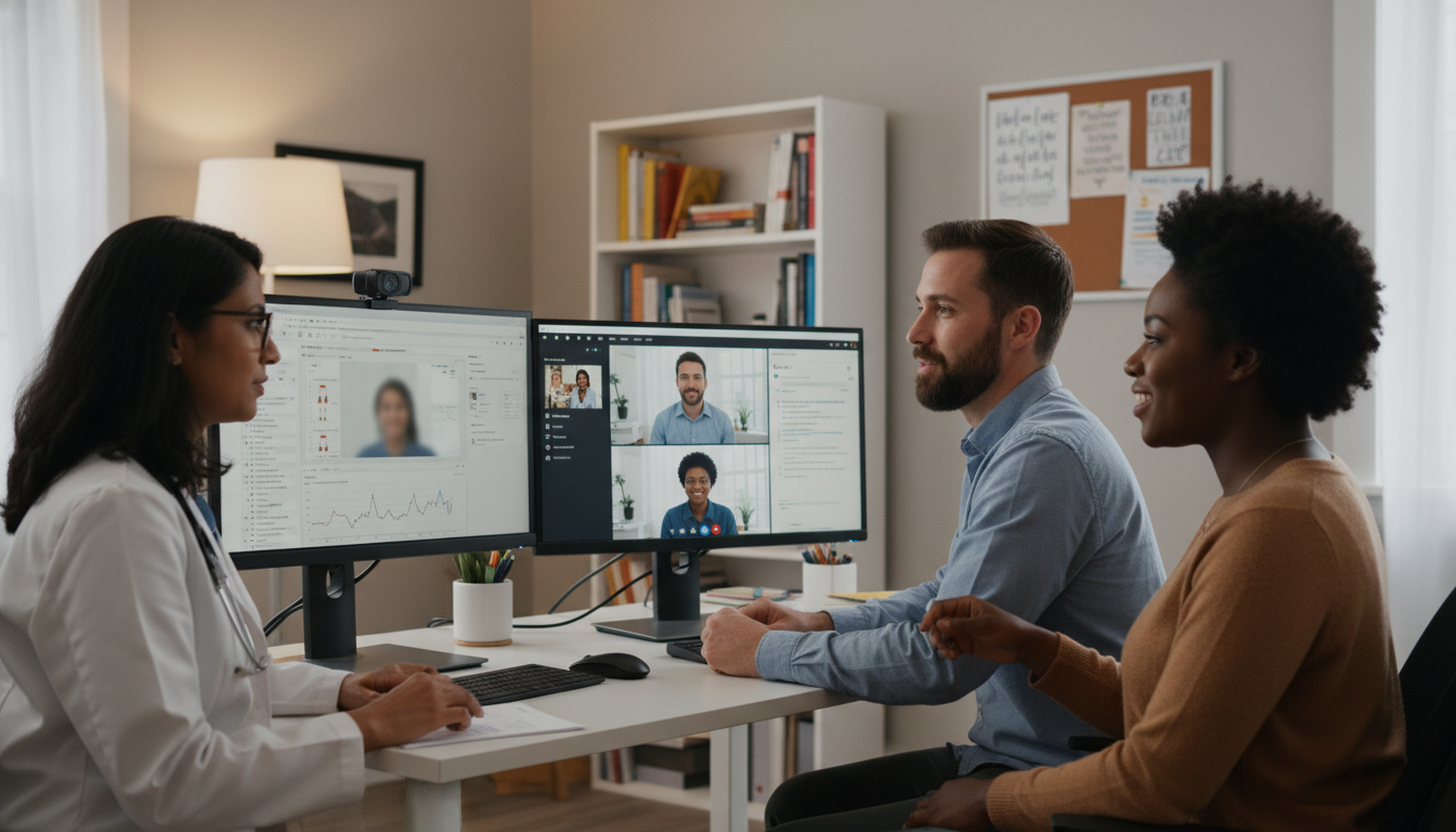 Addiction medicine telehealth team collaborative meeting Addiction medicine telehealth team collaborative meeting - addiction medicine fellowship for Telemedicine Career Opportunitie