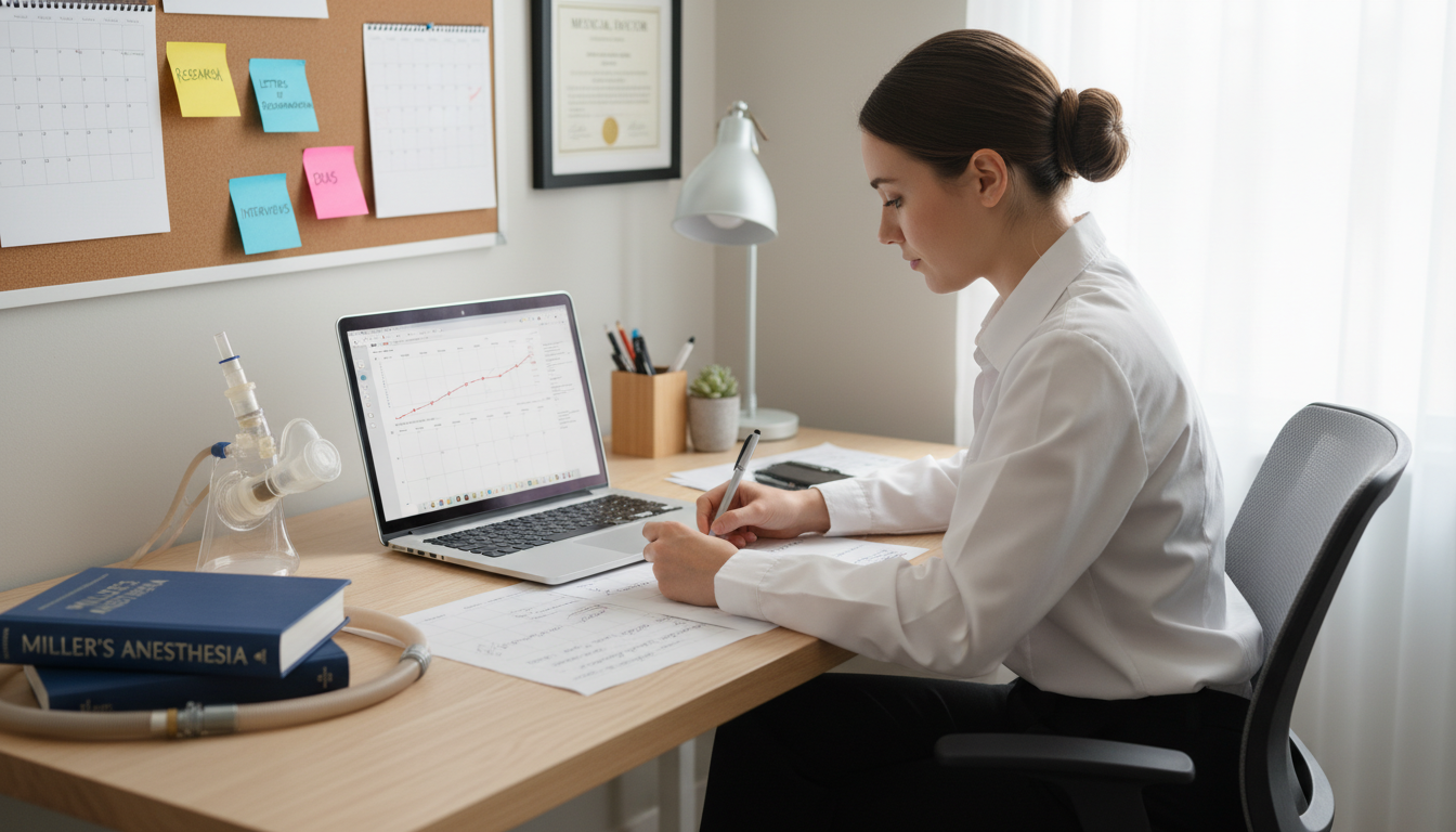 Unmatched anesthesiology applicant mapping out a recovery timeline Unmatched anesthesiology applicant mapping out a recovery timeline - anesthesiology residency for Failed Match Recovery in An