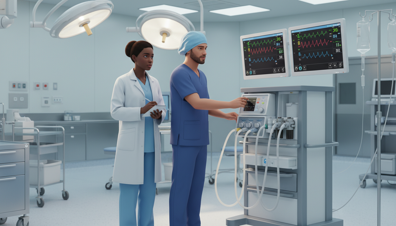 Medical student shadowing anesthesiologist in operating room Medical student shadowing anesthesiologist in operating room - anesthesiology residency for Surviving First Year of Med Schoo