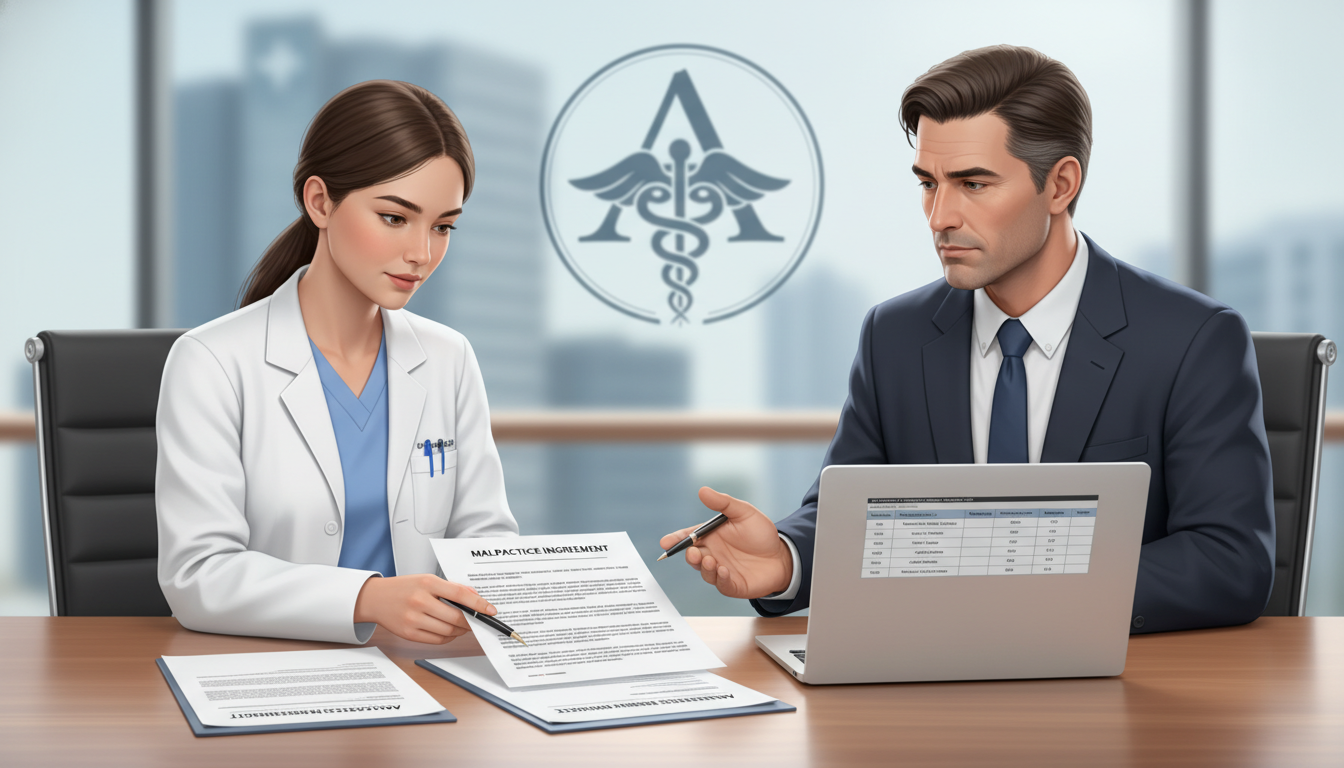 Anesthesiology resident discussing contract and malpractice coverage with advisor Anesthesiology resident discussing contract and malpractice coverage with advisor - anesthesiology residency for Malpractice