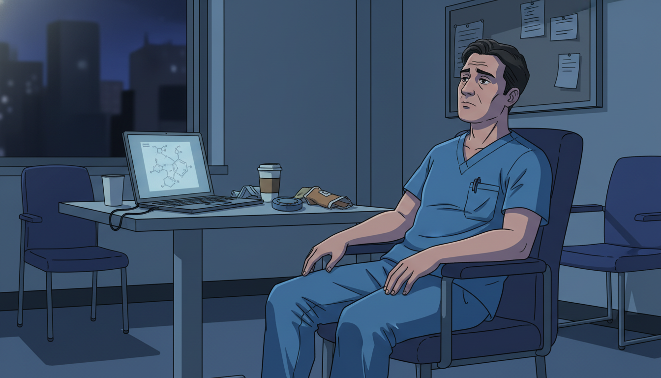 Anesthesiology resident looking fatigued in OR lounge Anesthesiology resident looking fatigued in OR lounge - anesthesiology residency for Resident Turnover Warning Signs in Anest