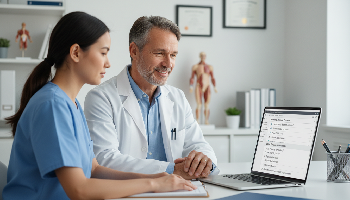 Residency match advisor discussing SOAP strategy with student - anesthesiology residency for SOAP Preparation in Anesthesiolo