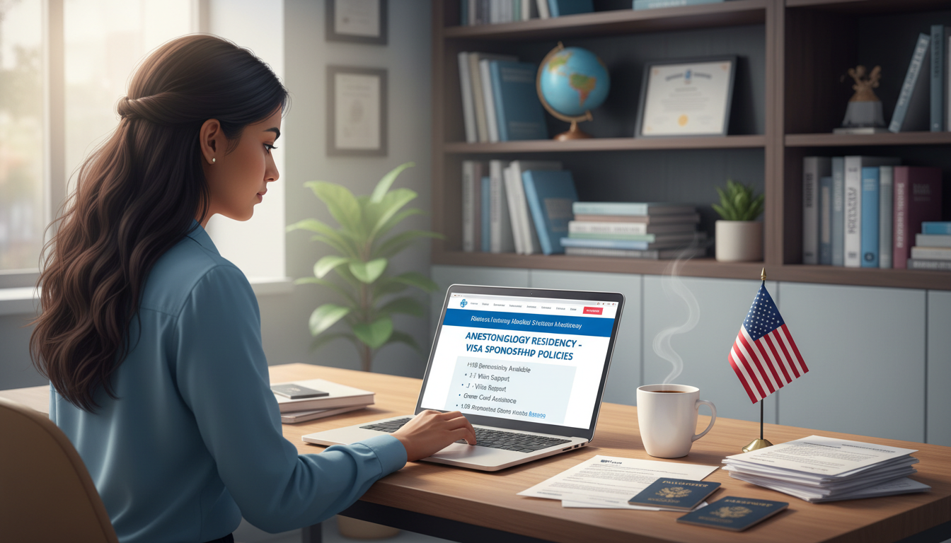 International anesthesiology applicant researching residency visa policies online International anesthesiology applicant researching residency visa policies online - anesthesiology residency for Visa Navigat