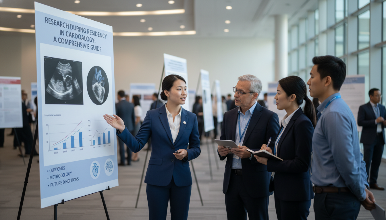 Cardiology resident presenting research at a national conference Cardiology resident presenting research at a national conference - cardiology fellowship for Research During Residency in Car