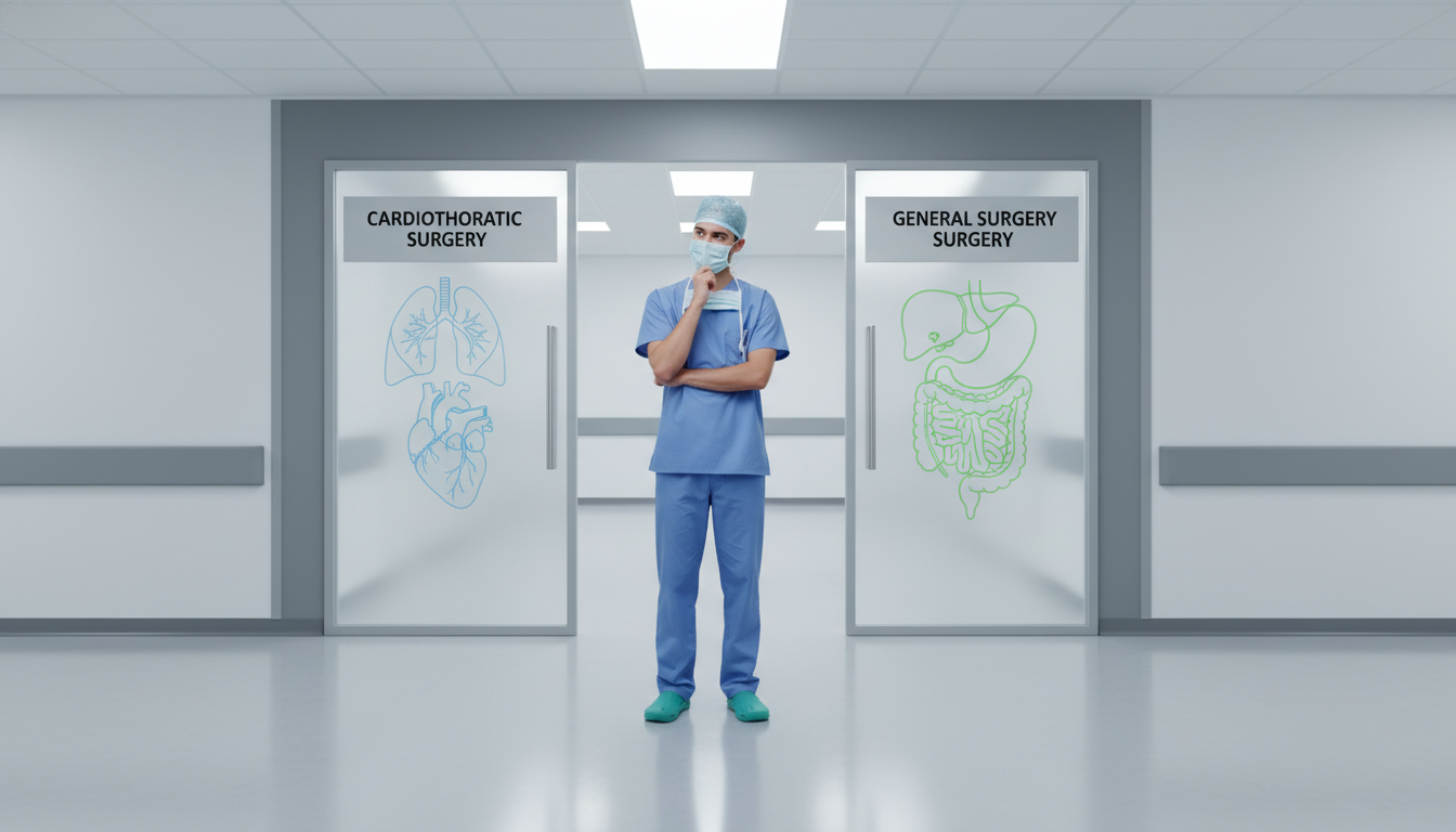 Surgical resident weighing cardiothoracic surgery and general surgery options Surgical resident weighing cardiothoracic surgery and general surgery options - cardiothoracic surgery residency for Backup S