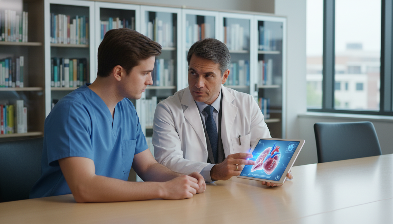 Cardiothoracic surgery resident speaking with program director - cardiothoracic surgery residency for Questions to Ask Progra