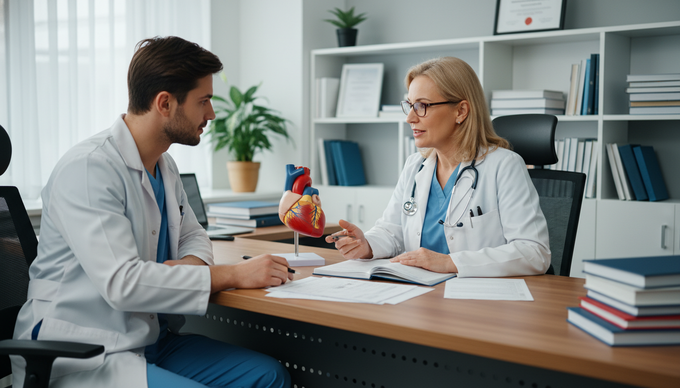 Medical student discussing red flags with a cardiothoracic surgery mentor Medical student discussing red flags with a cardiothoracic surgery mentor - cardiothoracic surgery residency for Addressing R