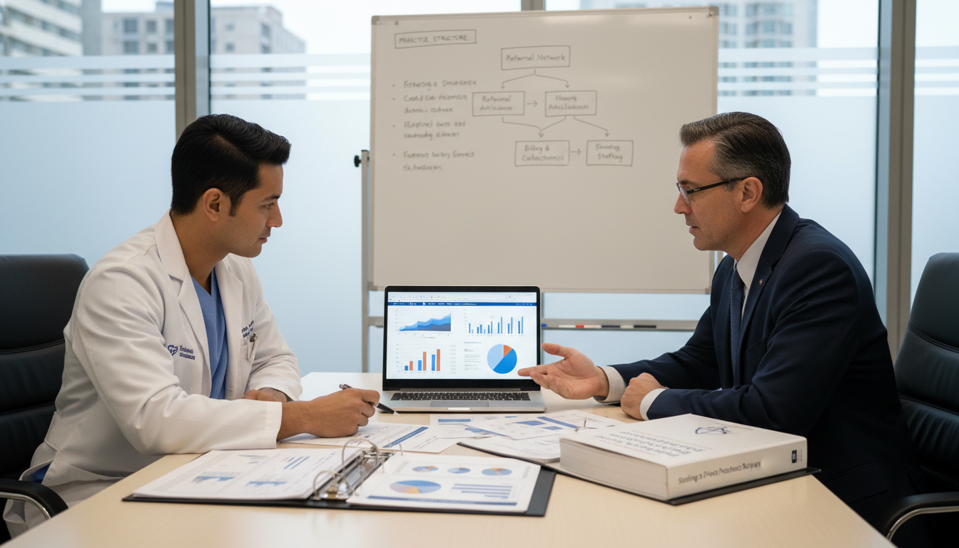 Cardiothoracic surgery resident learning about medical business and practice management - cardiothoracic surgery residency fo