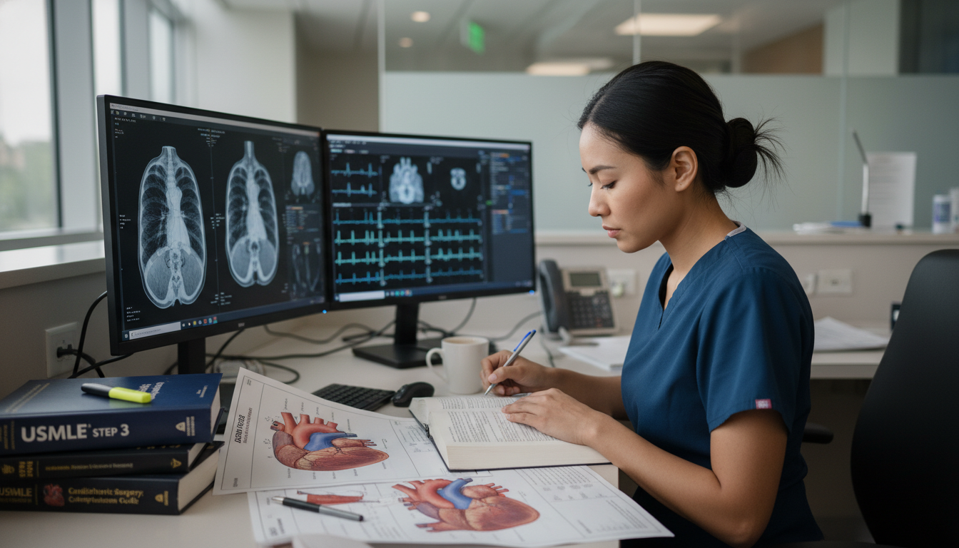 Mastering USMLE Step 3 Preparation in Cardiothoracic Surgery Residency