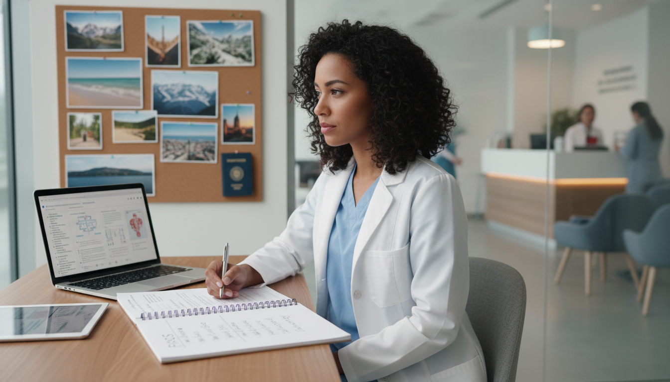 Dermatologist weighing pros and cons of locum tenens opportunities Dermatologist weighing pros and cons of locum tenens opportunities - dermatology residency for Locum Tenens Opportunities in