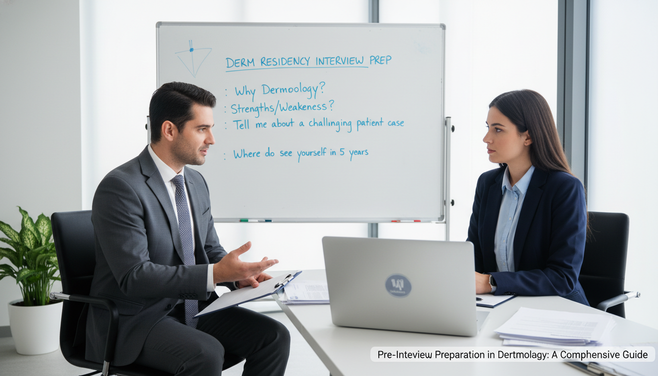 Dermatology residency interview practice session - dermatology residency for Pre-Interview Preparation in Dermatology: A Comp
