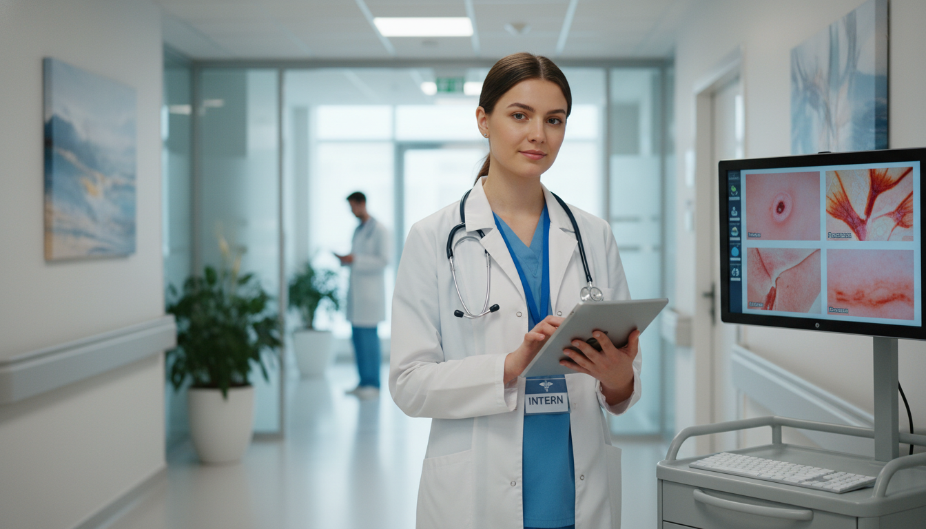 Dermatology-bound intern on wards - dermatology residency for Preliminary Year Selection in Dermatology: A Comprehensive Guid