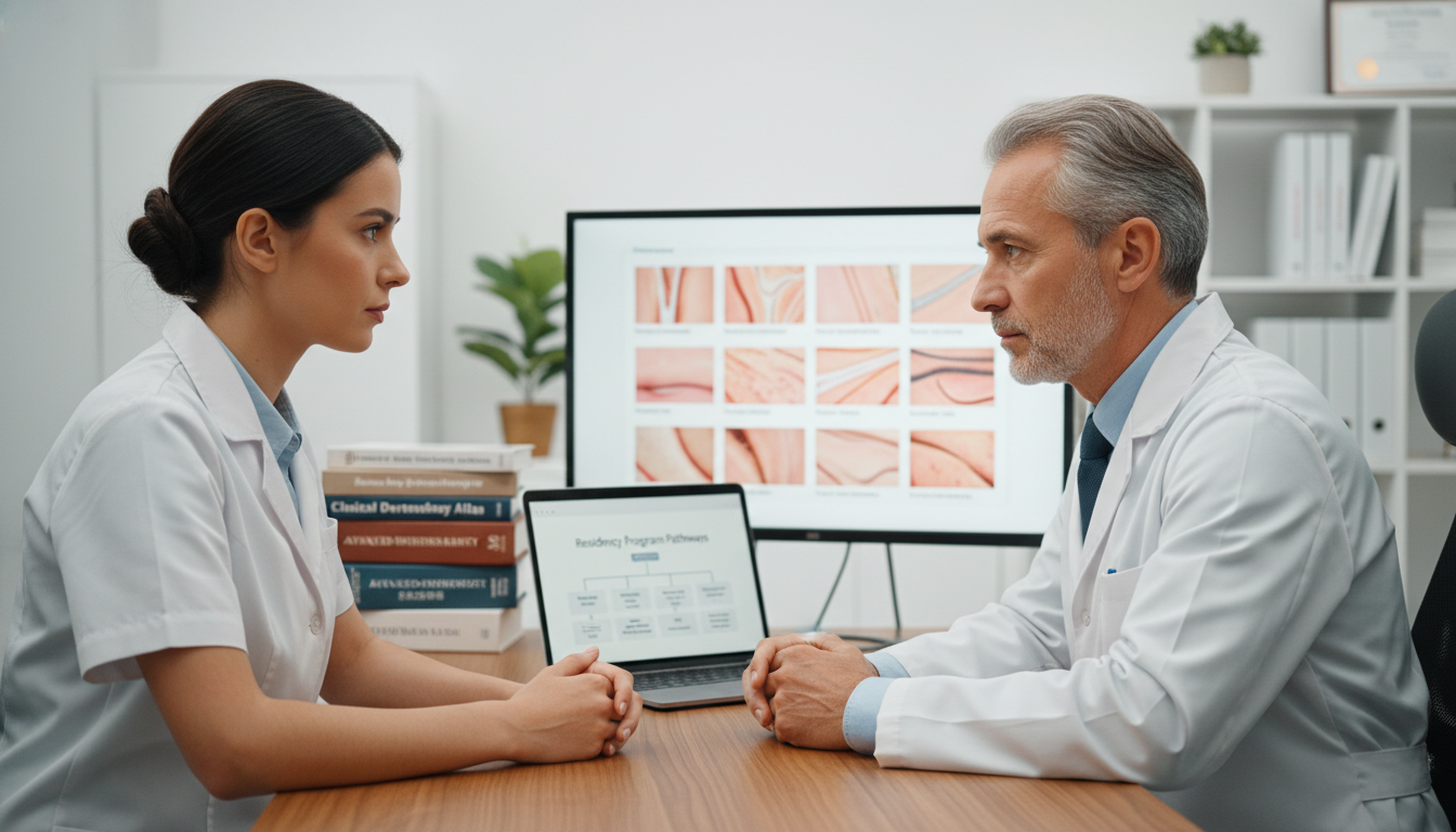 Dermatology residency mentor advising an applicant Dermatology residency mentor advising an applicant - dermatology residency for Resident Turnover Warning Signs in Dermatology