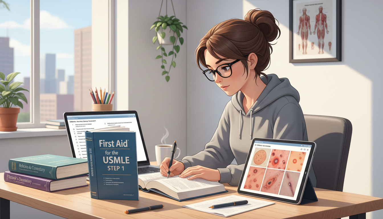 Ultimate Guide to USMLE Step 1 Preparation for Dermatology Residency