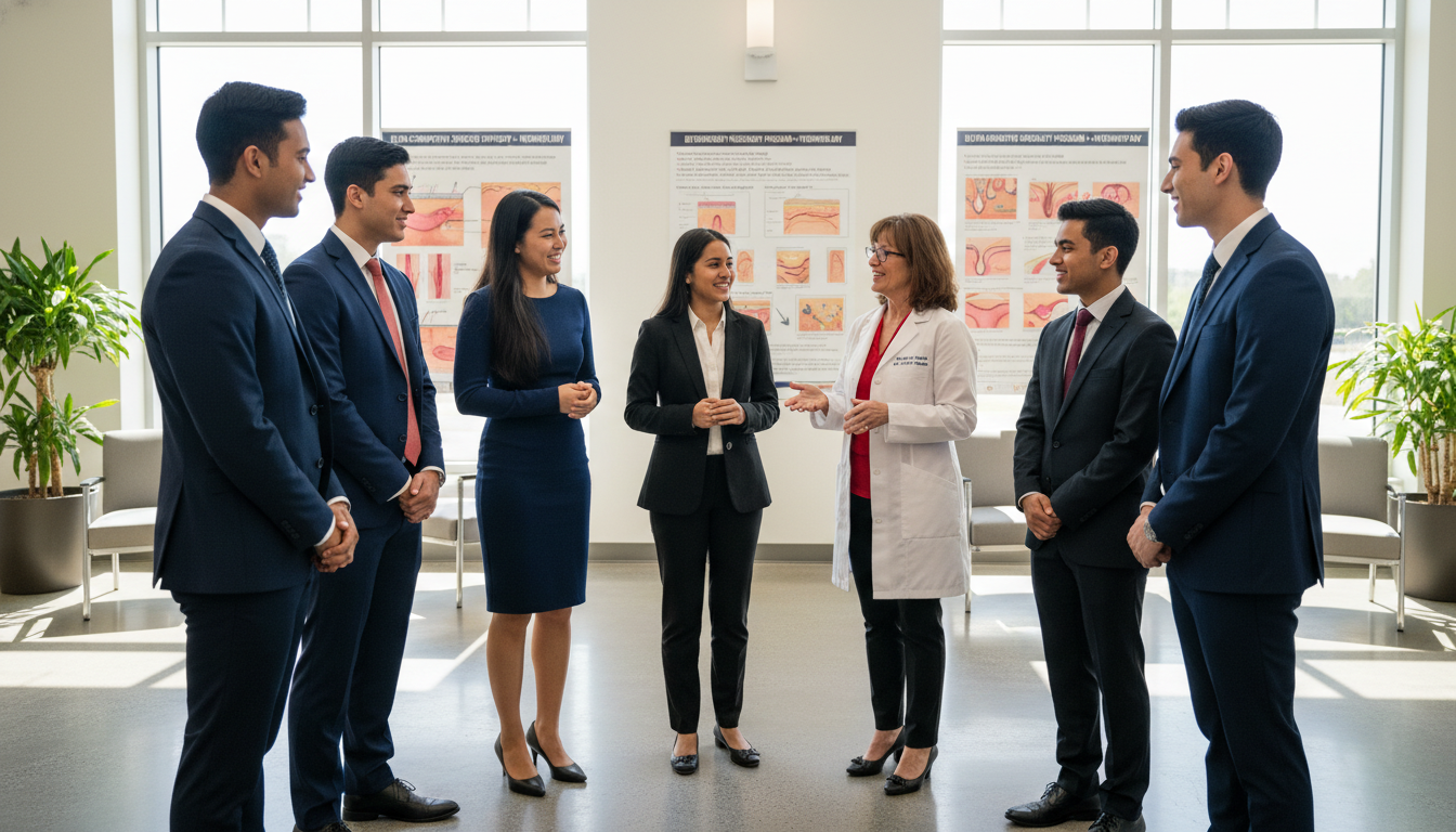 Dermatology residency interview day at an academic medical center Dermatology residency interview day at an academic medical center - dermatology residency for Ultra-Competitive Specialty Str