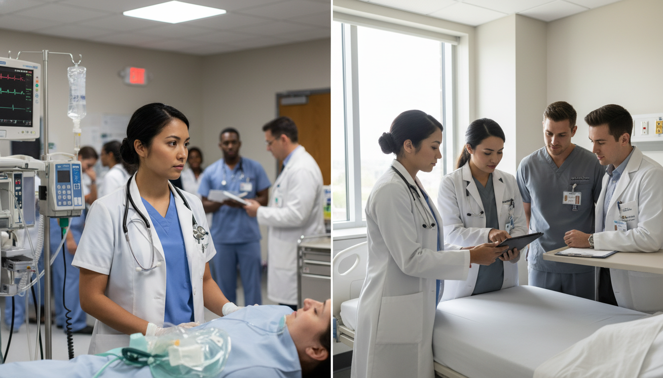 EM-IM Resident Switching Between Emergency Department and Inpatient Ward EM-IM Resident Switching Between Emergency Department and Inpatient Ward - EM IM combined for Choosing a Medical Specialty in