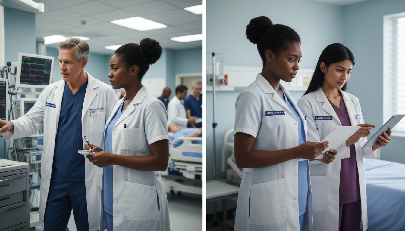 Medical student shadowing in emergency department and inpatient ward Medical student shadowing in emergency department and inpatient ward - EM IM combined for Surviving First Year of Med School