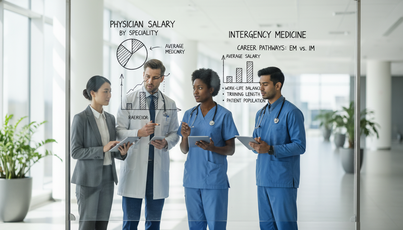 Ultimate Guide to Physician Salaries in Emergency Medicine-Internal Medicine